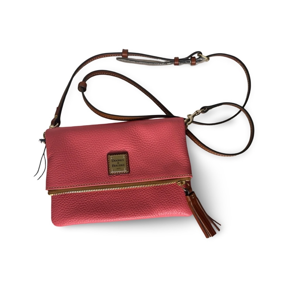 Florentine Foldover Zip Crossbody